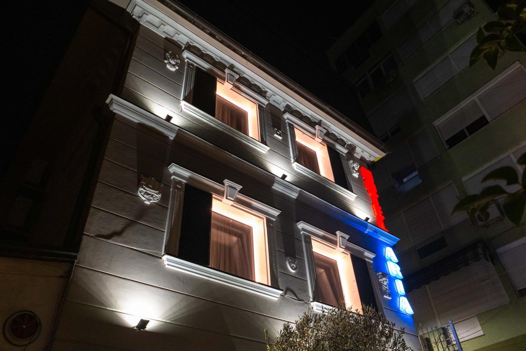 Hotel Aria Tirana Exterior foto